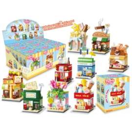 Giochi COSTRUZIONI CLICK CLACK 9 SHOPS