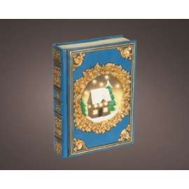 SCENARIO NATALE LED BOOK  h22cm