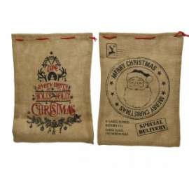 SACCO C/SOGGETTI NATALE 50x35cm