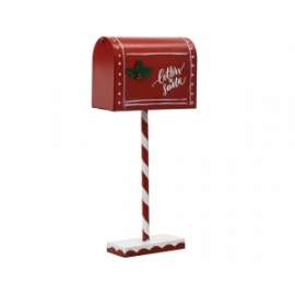 CASSETTA POSTALE IN METALLO C/BASE h.49cm