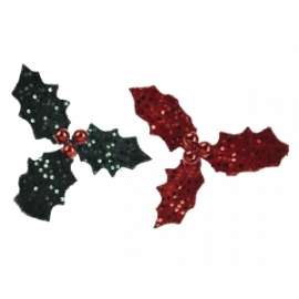 PICK C/CLIP FIORE DI AGRIFOGLIO diam.15cm