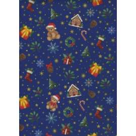 Carta Regalo Natale 70x100 FANTASIA 519J conf.10fg