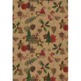 Carta Regalo Natale 70x100 FANTASIA 775H conf.10fg