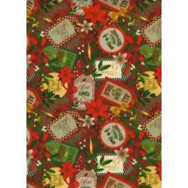 Carta Regalo Natale 70x100 FANTASIA 458J conf.10fg