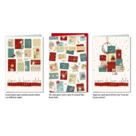 Biglietti Natale FANTASIA conf.12pz