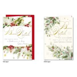 Biglietti Natale FANTASIA conf.12pz