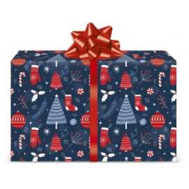 Carta Regalo Natale 70x100 FANTASIA conf.12pz