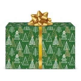 Carta Regalo Natale 70x100 FANTASIA conf.12pz