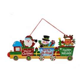 Addobbo TRENO CARTONCINO 56cm .69300