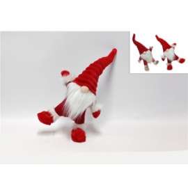 GNOMO DI NATALE 43cm ROSSO .19202