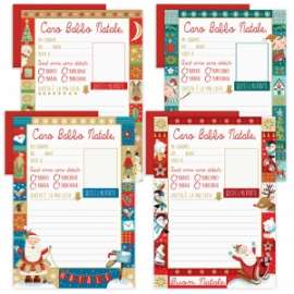 Letterine Natale BABBO NATALE conf.24pz