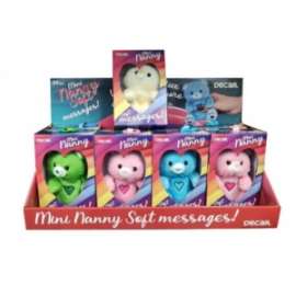 Peluche MINI NANNY REGISTRA 60sec. h.12cm