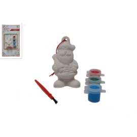 BABBO NATALE DECOUPAGE C/PENNELLO  03529