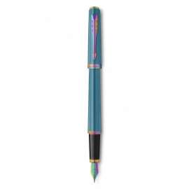 PARKER  Meridian  Teal RBT GT Stilografica  M