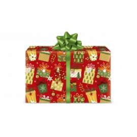 Carta Regalo Natale 70x100 SCRITTE conf.12pz