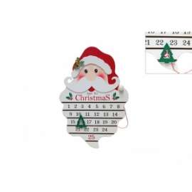 Calendario Avvento IN LEGNO BABBO NATALE .63960