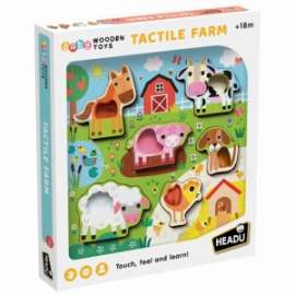 Giochi FATTORIA IN LEGNO TATTILE BABY