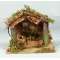 PRESEPE CAPANNA VUOTA C/LUCI 15x13cm 
