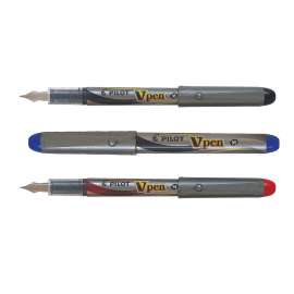 Stilografica V-Pen Silver