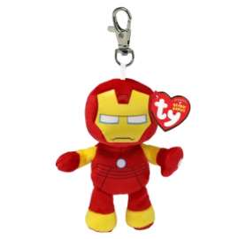 Peluche BEANIE CLIP - IRON MAN 