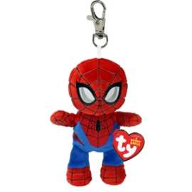 Peluche BEANIE CLIP - SPIDERMAN 