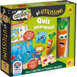 Giochi CAROTINA PENNA PARLANTE GLI UTILISSIMI QUIZ INTERATTIVI