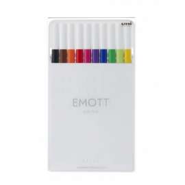 *OFFERTA Osama Nt ==  EMOTT PEN Fineliner 0.4mm - STANDARD COLOR N1  cf. 10pz