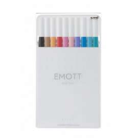 *OFFERTA Osama Nt  ==  EMOTT PEN Fineliner 0.4mm - SOFT PASTEL COLOR N2  cf. 10pz