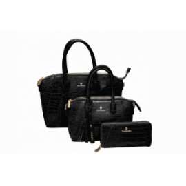 BORSA DONNA NajOleari SET 3pz BAULETTO COLORI ASSORTITI