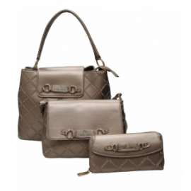 BORSA DONNA NajOleari SET 3pz COLORI ASSORTITI