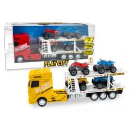 Giochi PLAYSET CAMION BISARCA A FRIZIONE